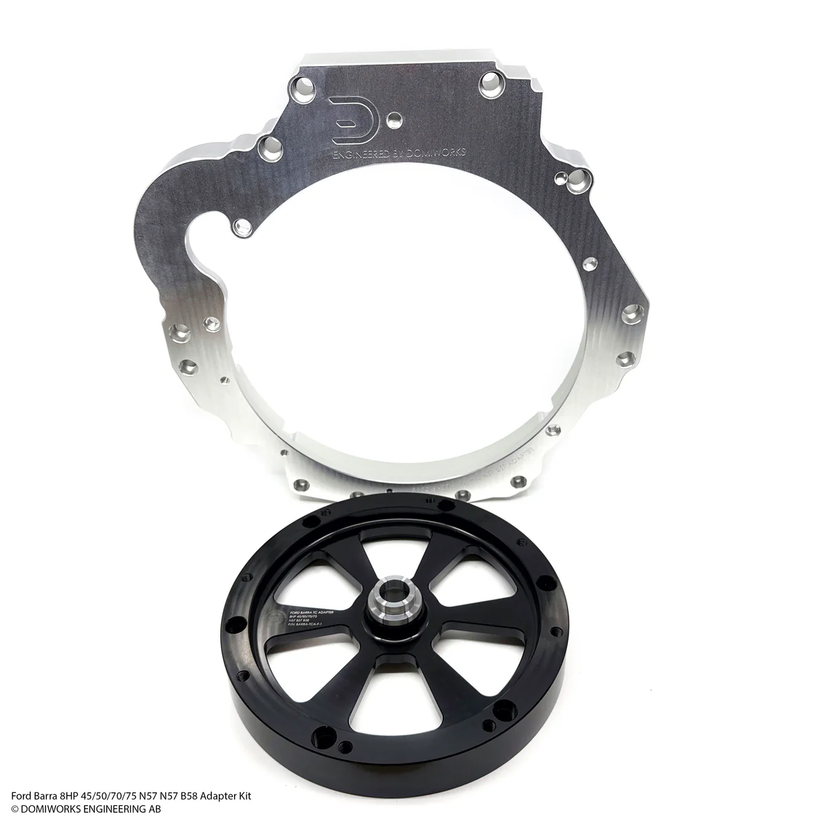 DomiWorks Engineering - FORD BARRA TO 8HP 45/50/70/75 N57 B57 B58 ADAPTER KIT