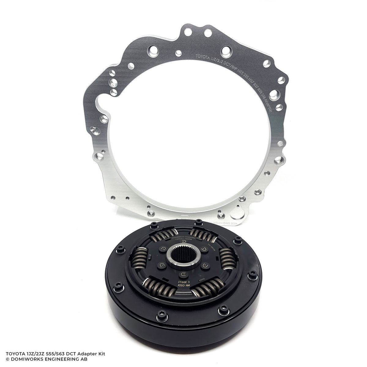DomiWorks Engineering - 1JZ/2JZ TO S55 DCT ADAPTER KIT