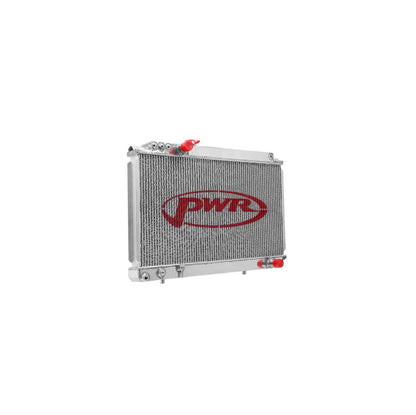 PWR - 55mm Performance Radiator (Toyota Supra 86-93) W/ 14″ SPAL Fan Mounts