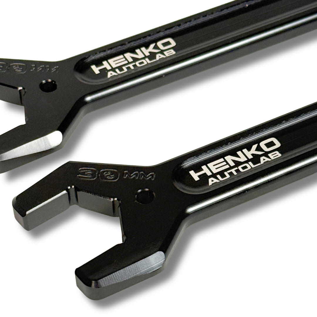 HENKO AUTOLAB - ALUMINUM WRENCH SET FOR CONTROL ARMS