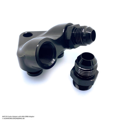 DomiWorks Engineering - 8HP OIL COOLER ADAPTER - 8HP70 / 75 JAGUAR LAND ROVER / ASTON MARTIN - TYPE 6