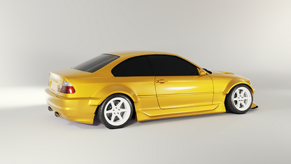 Big Duck Club - BMW E46 V2 - Coupe Rear Quarter Panels