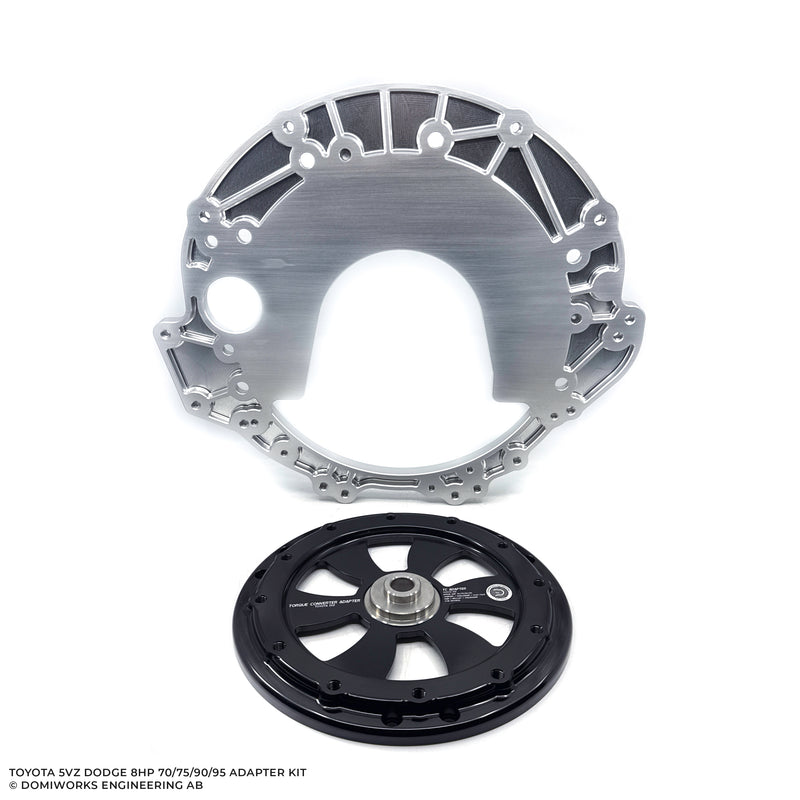 DomiWorks Engineering - TOYOTA 5VZ TO DODGE 8HP 70/75/90/95 ADAPTER KIT