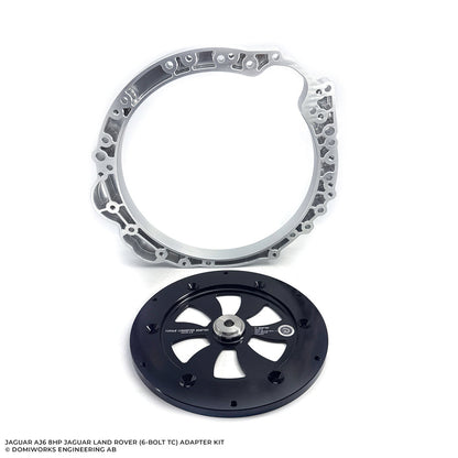 DomiWorks Engineering - JAGUAR AJ6 TO 8HP JAGUAR LAND ROVER (6-BOLT TC) ADAPTER KIT