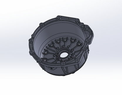 DomiWorks Engineering - TOYOTA 1JZ/2JZ ULTIM8HP BELLHOUSING KIT FOR 8HP95 DODGE TRACKHAWK