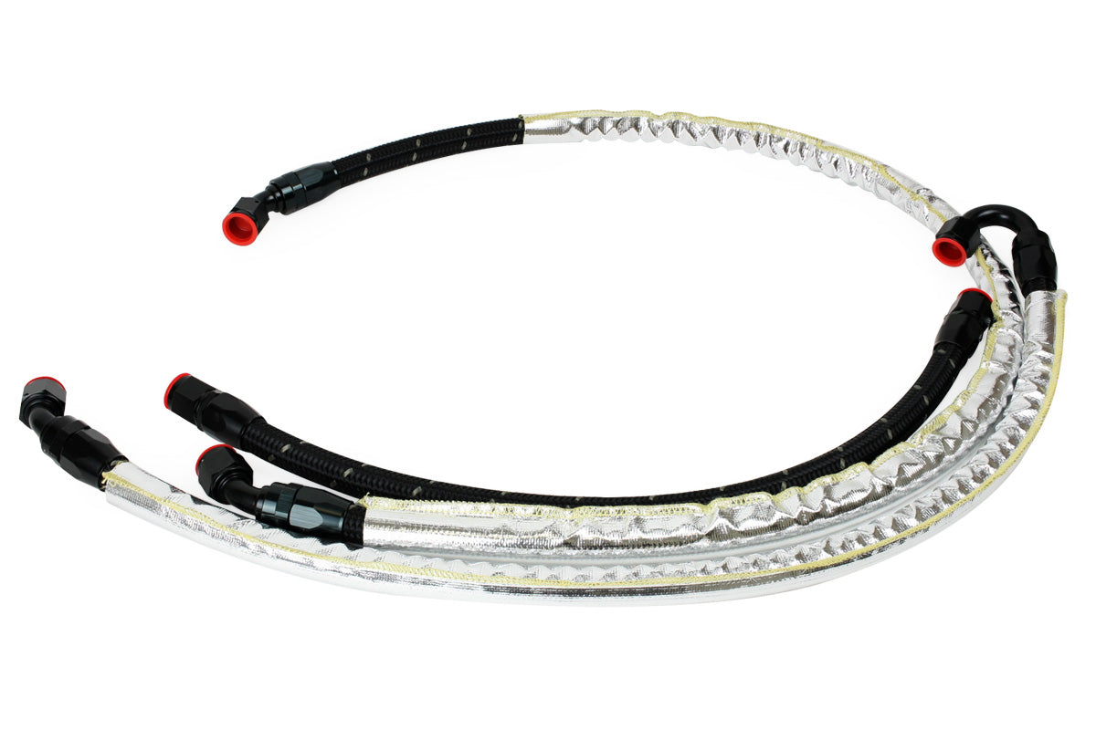 Improved Racing - 1996-2004 Ford Mustang (V8) oil cooler kit, track only (no thermostat)