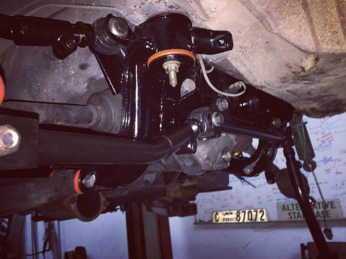 GKTech - S14/S15/R33/R34 HICAS DELETE BAR WITH TOE ARM MOUNTS