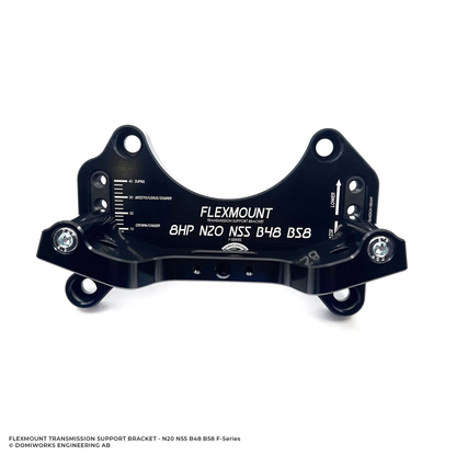 DomiWorks Engineering - FlexMount 2.0 - 8HP Transmission support bracket - N20/N55/B48/B58 F-series