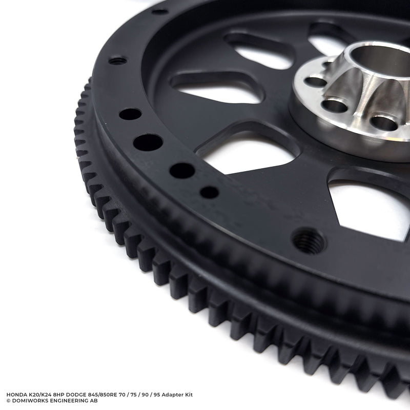 DomiWorks Engineering - HONDA K20/K24 TO DODGE 8HP 845/850RE 70/75/90/95 CHARGER/CHALLENGER/SCAT PACK HELLCAT TRACKHAWK RAM ADAPTER KIT