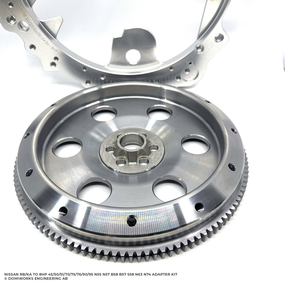DomiWorks Engineering - NISSAN RB/KA TO 8HP 45/50/51/70/75/76/90/95 N57 B58 B57 S58 N63 N74 ADAPTER KIT