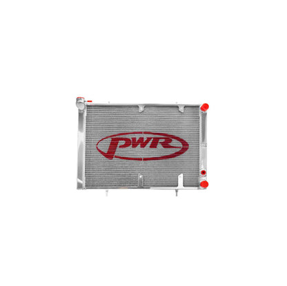 PWR - 55mm Performance Crossflow Radiator (Nissan Skyline R32 GTR 89-94) W/ Offset 16″ SPAL Fan Mounts