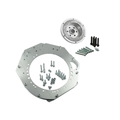 PMC Motorsport - Adapter Kit GM Chevrolet V8 LS 6-bolts - BMW E46 S54 M3 GETRAG 420 6-speed - 184mm / 7.25" (S)