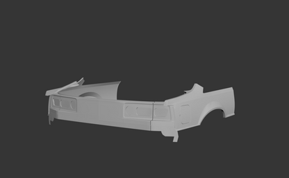 Big Duck Club - Mustang Foxbody - Rear Clip Delete