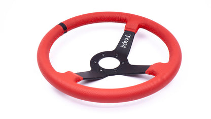 Grip Royal - Brute – 350mm – Red Perforated Leather – Black TDC