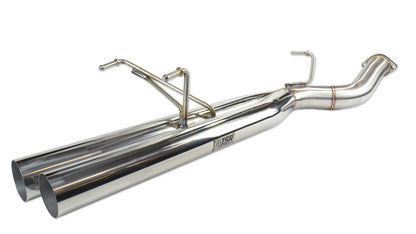 ISR Performance Series II - EP Dual Blast Pipe Exhaust System - Resonated- Nissan 240sx 95-98 (S14)