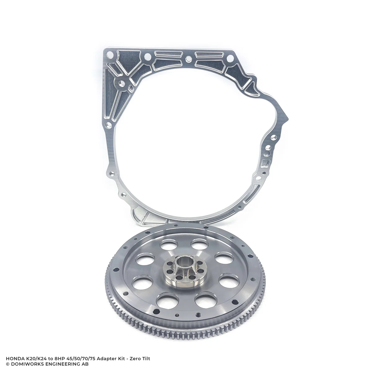 DomiWorks Engineering - HONDA K20/K24 TO 8HP 45/50/70/75 N57 B58 B57 ADAPTER KIT - ZERO TILT