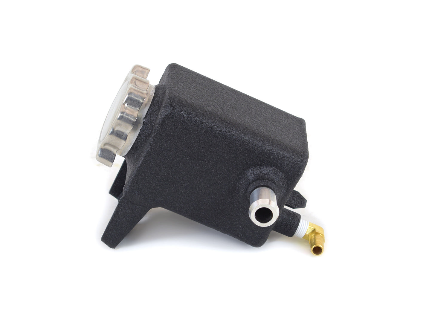 Canton - Tanque de direção hidráulica de alumínio para Ford Mustang 2005-2010 preto