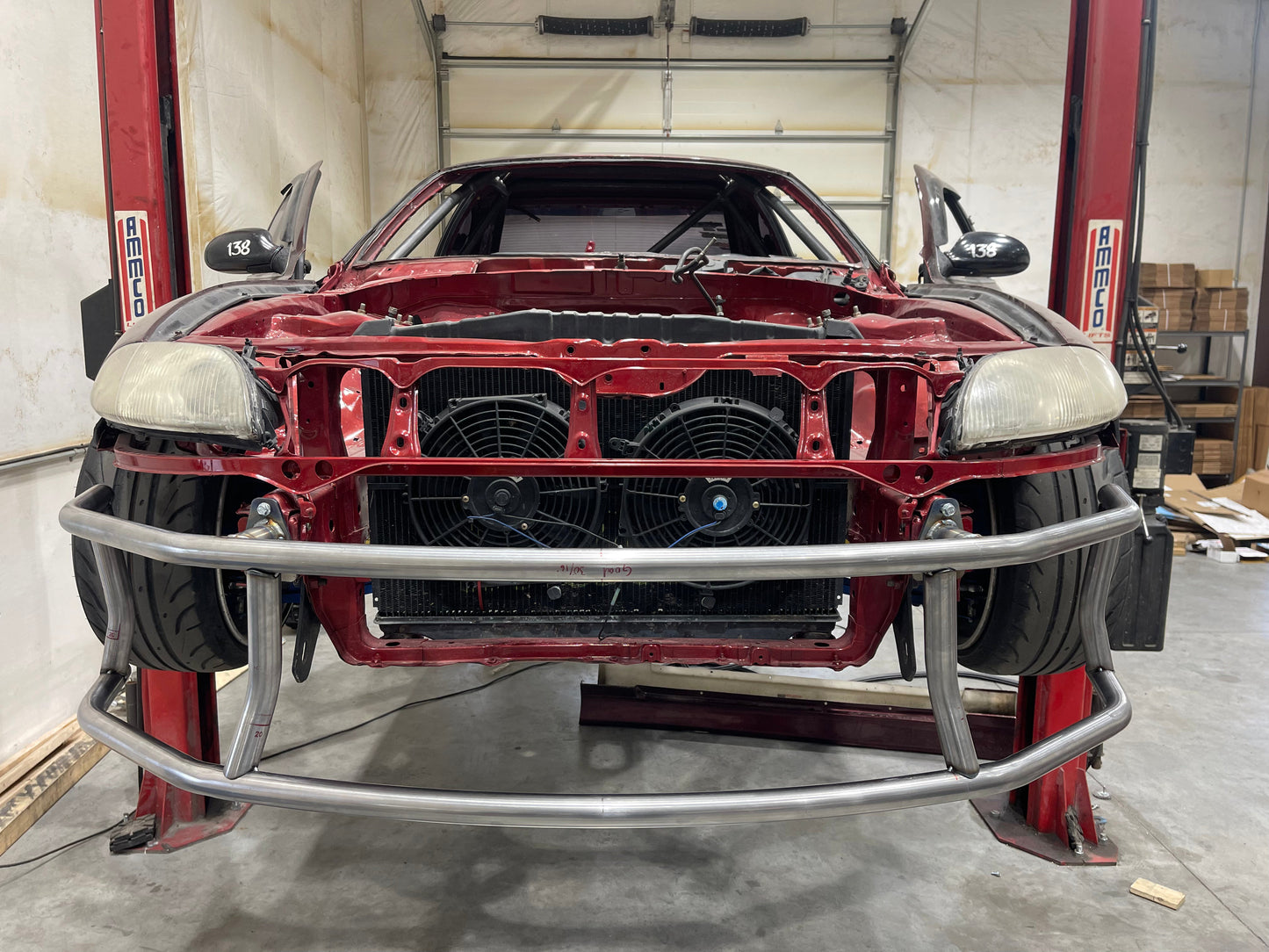 True Focus Fabrication - Lexus SC300 / SC400 - Front Dual Row Bash Bar