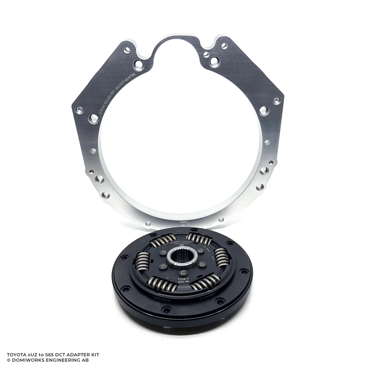 DomiWorks Engineering - TOYOTA 1UZ/2UZ/3UZ DCT S65 ADAPTER KIT