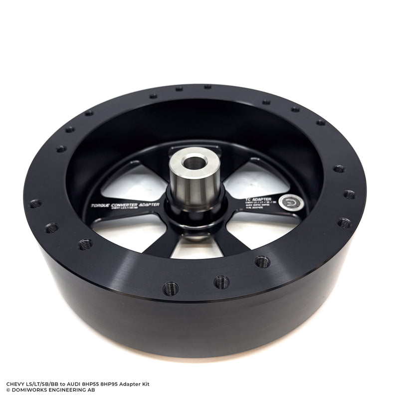 DomiWorks Engineering - CHEVY LS/LT/SB/BB TO AUDI 8HP55 ADAPTER KIT