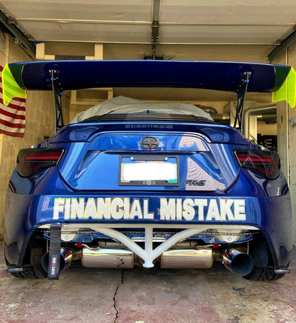 True Focus Fabrication - Scion FR-S / Subaru BRZ / Toyota GT86 - Rear Standard Bash Bar