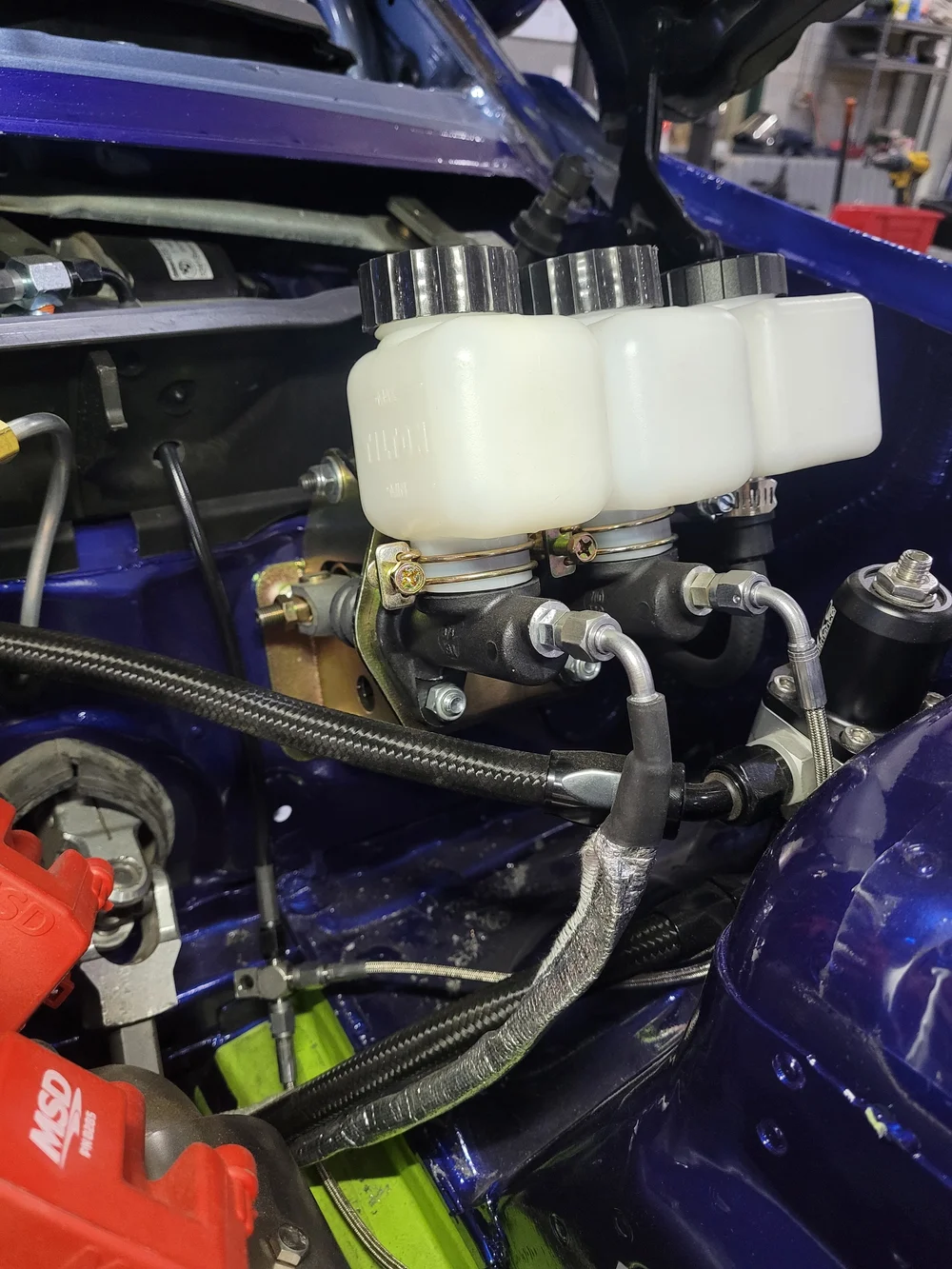 Rise Fab Shop - E82/92 dual master cylinder brake booster delete kit