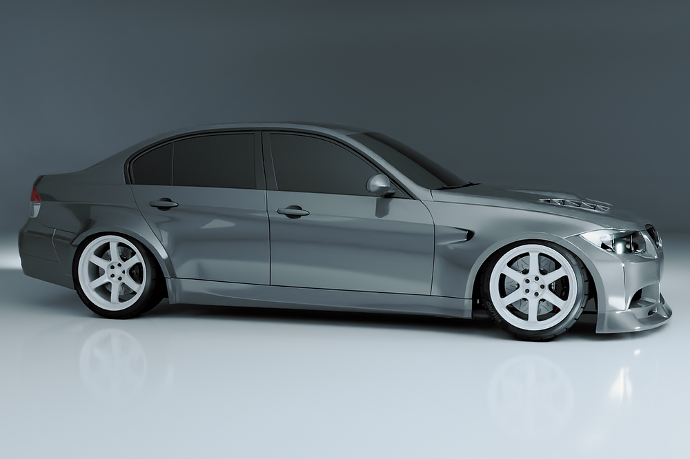 Big Duck Club - BMW E90 Rear Overfenders (65mm)