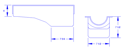 Canton - Small Block Chevy Stock Appearing Circle Track Pan