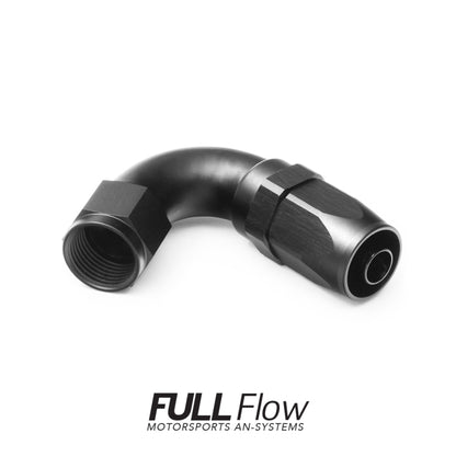 Nuke Performance - Full Flow AN Hose End Fitting 120 Degree AN-6
