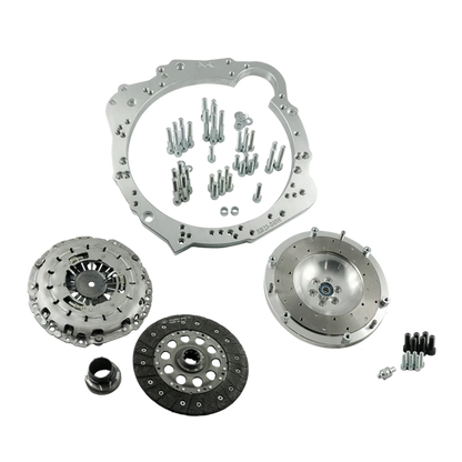 PMC Motorsport - Stage 1 Nissan RB - manual 5-speed BMW M57 ZF GS5-39DZ - 240mm / 9.45"
