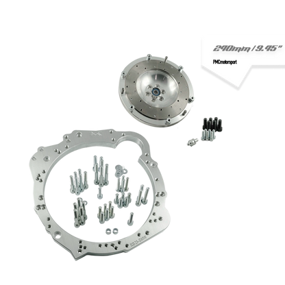 PMC Motorsport - Adapter kit Nissan RB - BMW M50 S50 M52 S52 M54 ZF-5 5-speed- 240mm / 9.45" ( A-RB-M50-240)