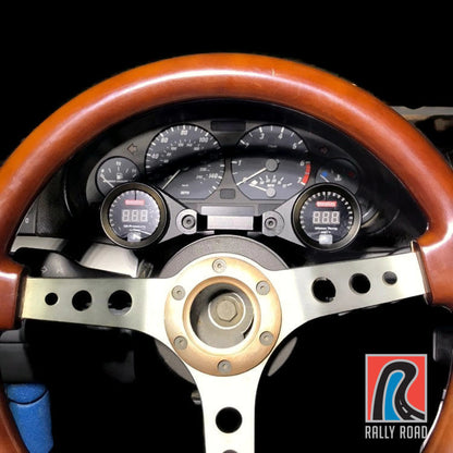 Rally Road - E46 Pods de medidores montados na coluna de direção (RRESCMGP2)