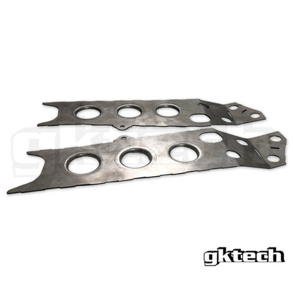 GKTech - S13 240SX K-FRAME/SOLDAGEM DE MONTAGEM DE HASTE DE TENSÃO EM PLACAS DE REFORÇO (S13X-KFRM)