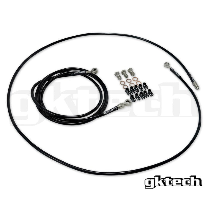 GKTech - LHD - KIT DE LINHA DE FREIO TRANÇADA EM LINHA (LHDB-ILNE) 