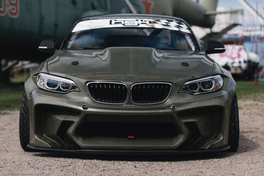 HGK Racing - BMW F22 Front Bumper [EuroFighter bodykit]