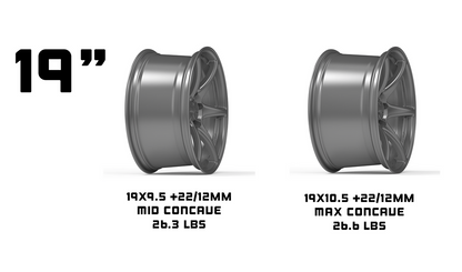 Kansei Wheels - TANDEM - Gloss Gunmetal