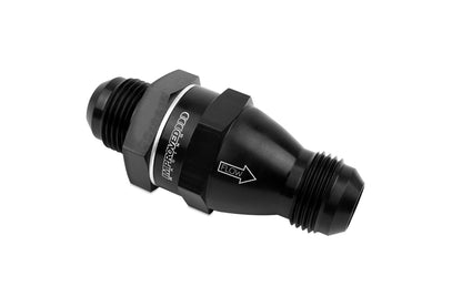 Improved Racing - High Flow Flapper Check Valve, -12 Body, -10AN Male