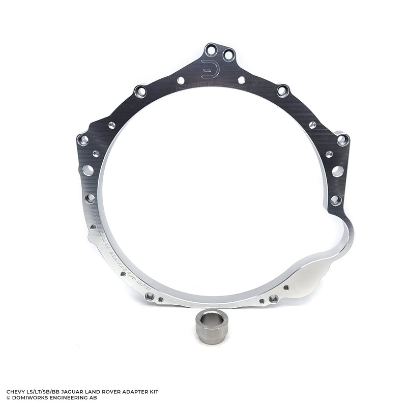 DomiWorks Engineering - CHEVY LS/LT/SB/BB TO JAGUAR/LAND ROVER 8HP ADAPTER KIT