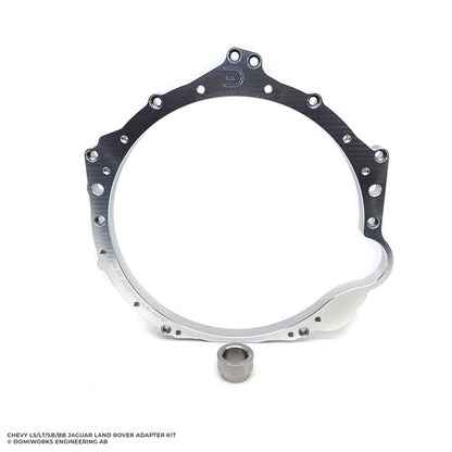 DomiWorks Engineering - CHEVY LS/LT/SB/BB TO JAGUAR/LAND ROVER 8HP ADAPTER KIT