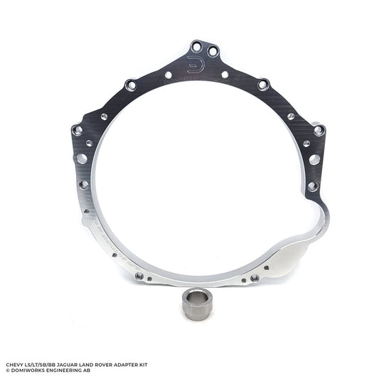 DomiWorks Engineering - CHEVY LS/LT/SB/BB TO JAGUAR/LAND ROVER 8HP ADAPTER KIT
