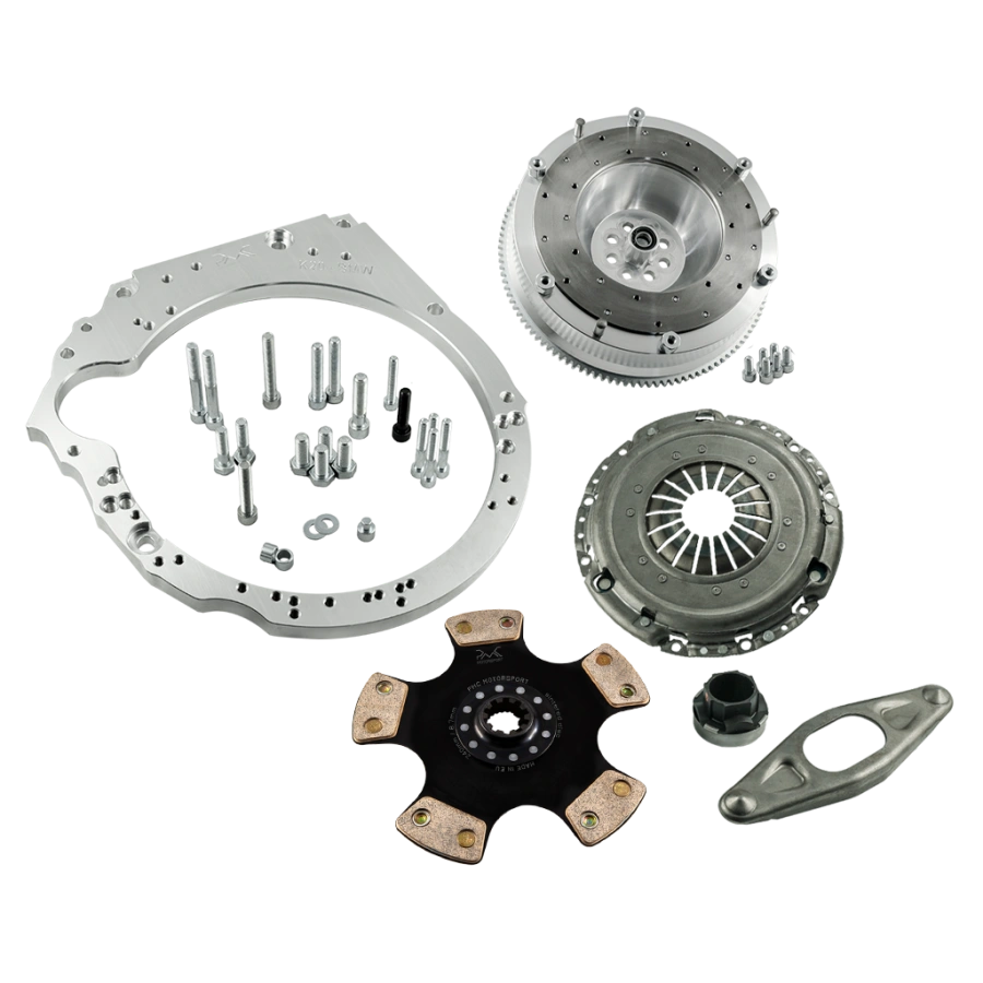 PMC Motorsport - Drift Stage 2 Honda K20 K24 - BMW M50 S50 M52 S52 M54 ZF-5 5-speed - 240mm / 9.45" RWD (0° Vertical)