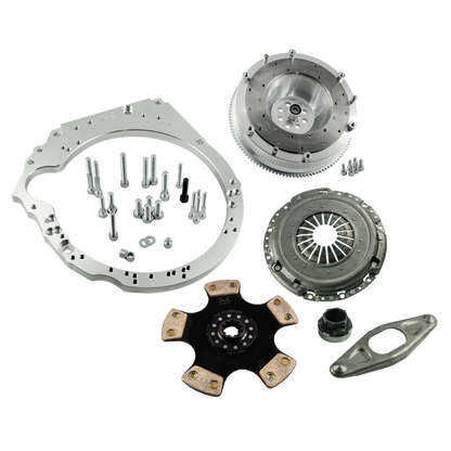 PMC Motorsport - Drift Stage 2 Honda K20 K24 - BMW M50 S50 M52 S52 M54 ZF-5 5-speed - 240mm / 9.45" RWD (0° Vertical)