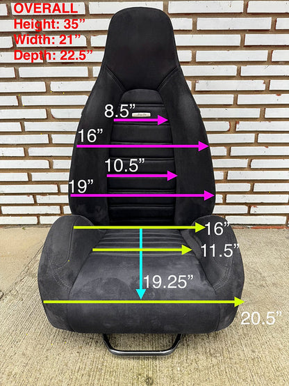 BridgeMoto - BridgeMoto VT-01 Reclinable Sport Seats