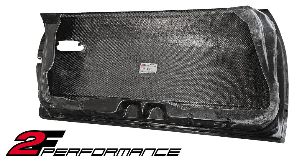 2FPERFORMANCE - NISSAN S13 240SX RACING DOOR SHELLS FLEX CARBON