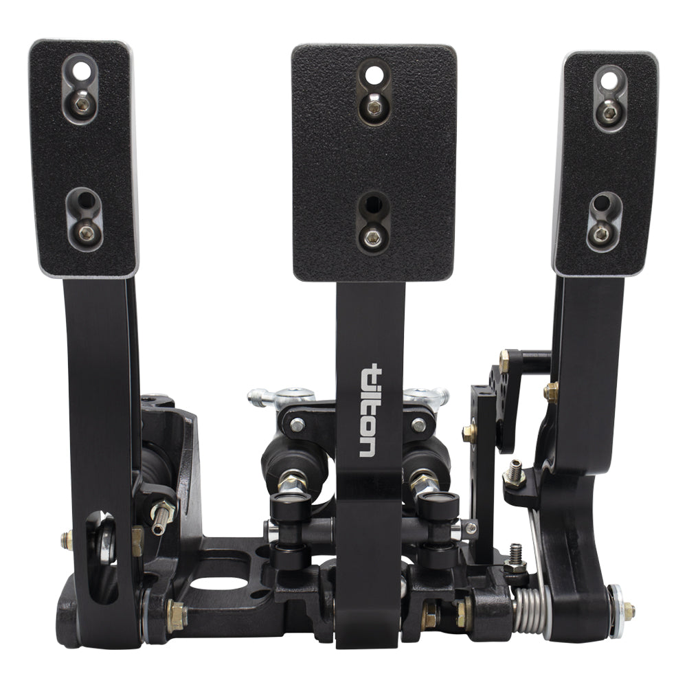 TILTON - 800-Series 3-pedal Floor Mount Pedal Assembly