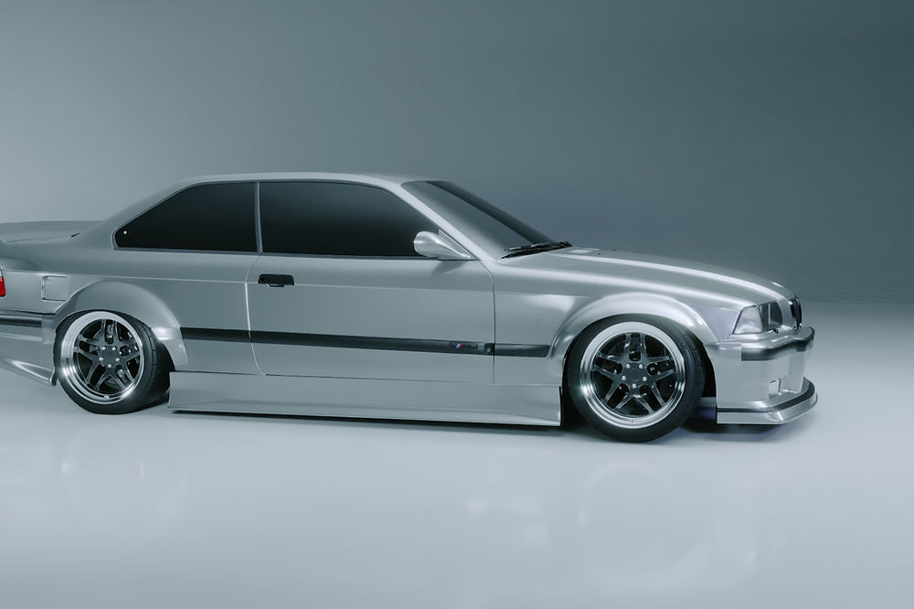 Big Duck Club - BMW E36 Coupe Overfender Kit (85mm)