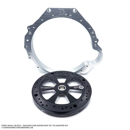DomiWorks Engineering - FORD SMALL BLOCK 289 302 351C 351W 8HP JAGUAR/LAND ROVER ADAPTER KIT