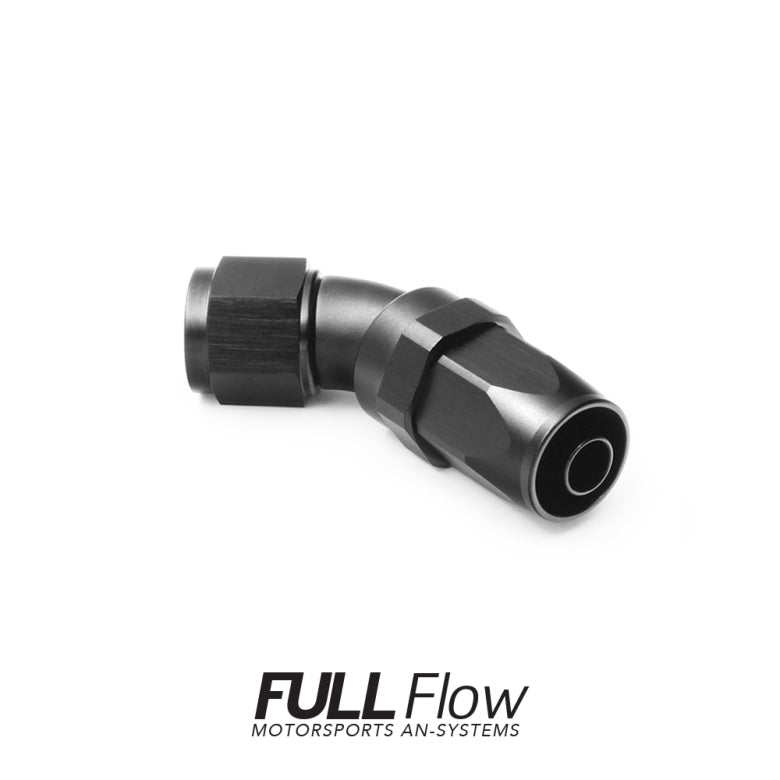 Nuke Performance - Full Flow AN Hose End Fitting 45 Degree AN-4
