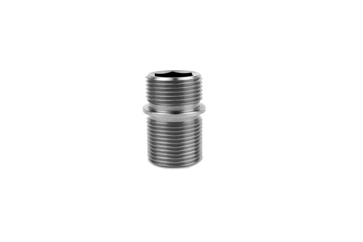 Improved Racing - Remote oil filter mount adapter screw, M22 x 1.50 to M20 x 1.50, stainless