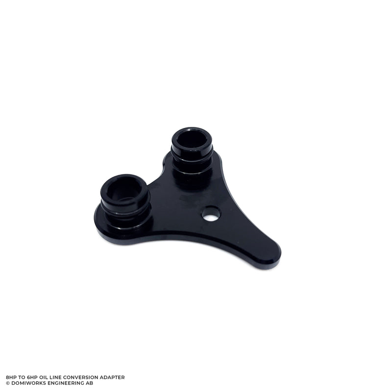 DomiWorks Engineering - 8HP TO 6HP OIL LINE CONVERSION ADAPTER - TYPE 1 (17MM)